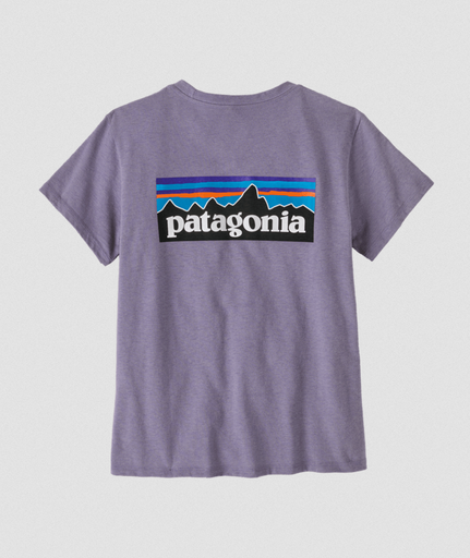 P-6 Logo Responsibili-Tee Dames Concrete Purple