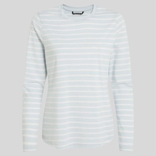 Women's NosiLife Akona Long Sleeved Top Nimbus Blue Stripe