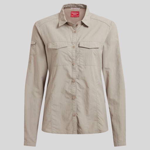Women's NosiLife Adventure Long Sleeved Shirt III Soft Mushroom