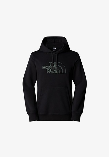 Men's Drew Peak Light Hoodie TNF Black /Duck Green
