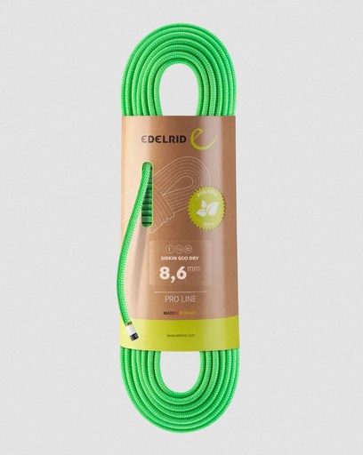 [713670604990] Siskin Eco Dry 8,6mm x 60m Neon Green