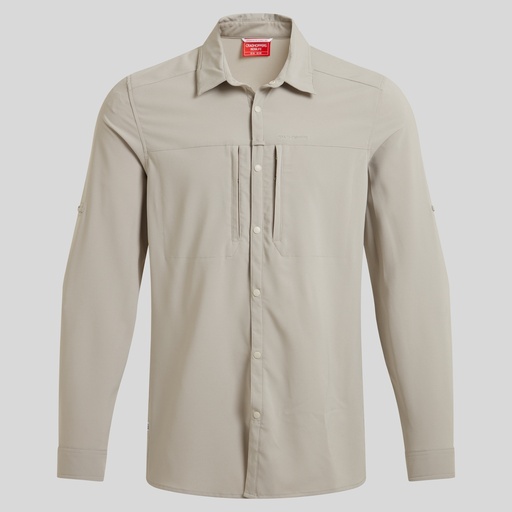 Men's NosiLife Pro Long Sleeved Shirt V Parchment