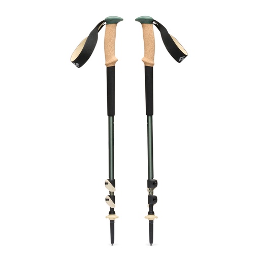[BD110065 3053 One Size] Trail Cork Trekking Poles Laurel Green