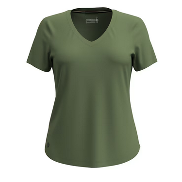 Women's Active Ultralite V-Neck Short Sleeve Fern Green
