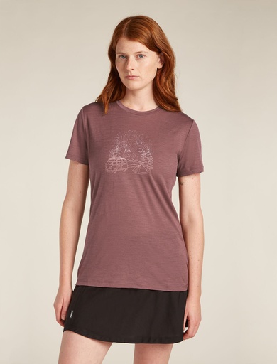 Women's Merino 150 Tech Lite Van Camp T-Shirt Carob