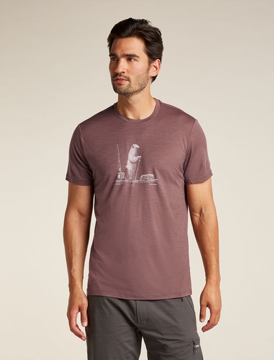 Men's Merino 150 Tech Lite Polar Paddle T-Shirt Carob
