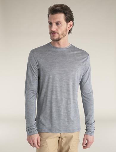 M Mer 125 Cool-Lite Sphere Longsleeve Metro Heather
