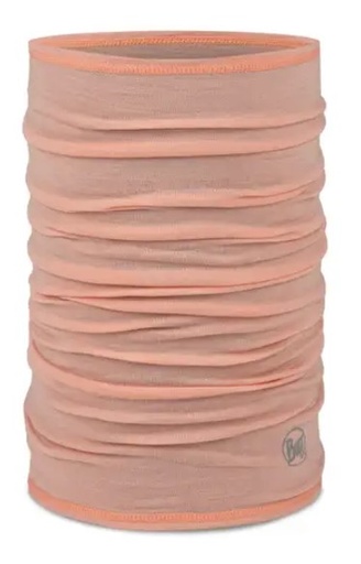 [113010423] Merino Lightweight Nekwarmer Solid Coral