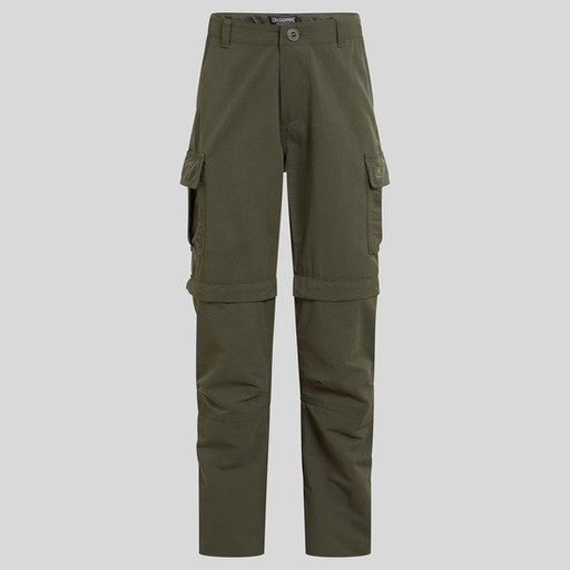 Kids NosiLife Convertible Trousers Woodland Green