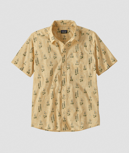 Men's Go To Shirt Lupine Trail: Beeswax Tan