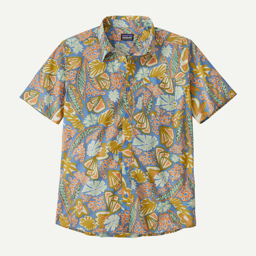 Men's Go To Shirt Flourish: Abundant Blue