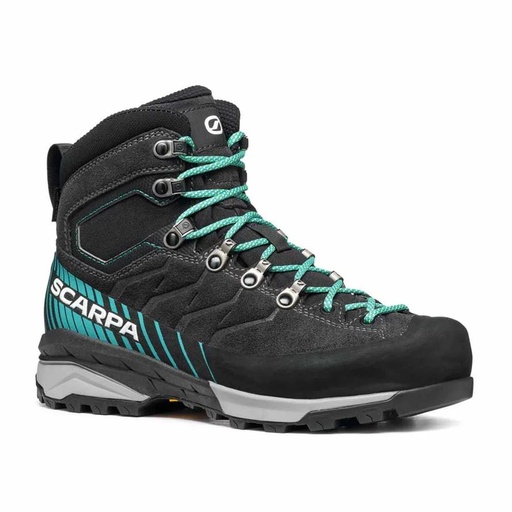 Mescalito TRK GTX Dames Dark Anthracite/Tropical Green