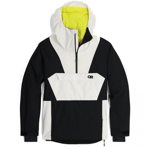 [300460 2227 M] Men's Snowcrew Anorak Black/Snow
