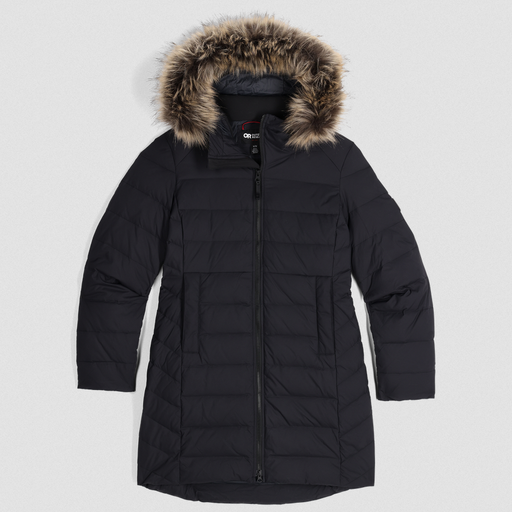 [300588 0001 M] Women's Coze Lux Down Parka Black