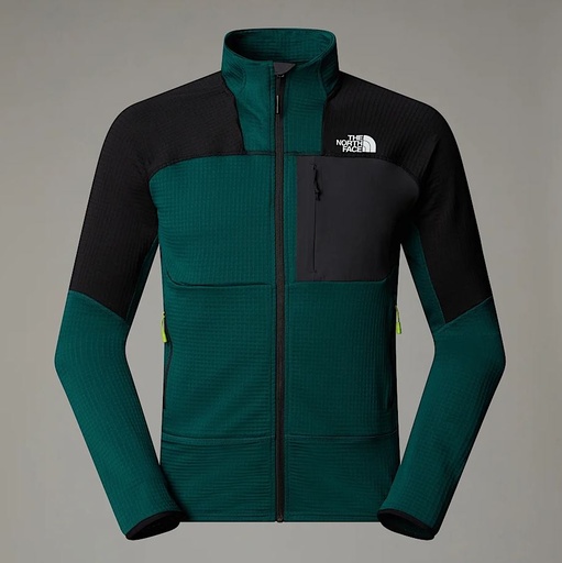 M's Stormgap Powergrid Jacket Deep Nori/TNF Black