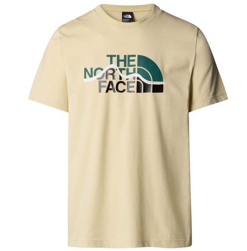 Men's S/S Mountain Line Tee Gravel