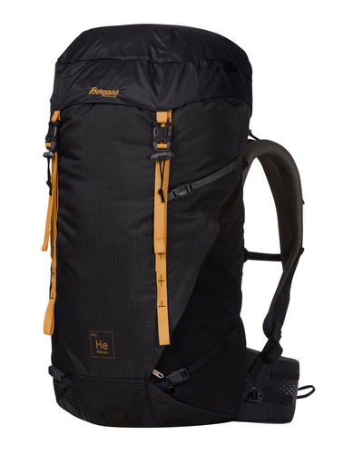 [237759 4582 40L] Helium V5 40 Heren Dark Shadow Grey/Black/Golden Yellow