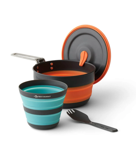 [ACK025031-122107] Frontier UL Collapsible One Pot Cook Set - [3 Piece] 1L