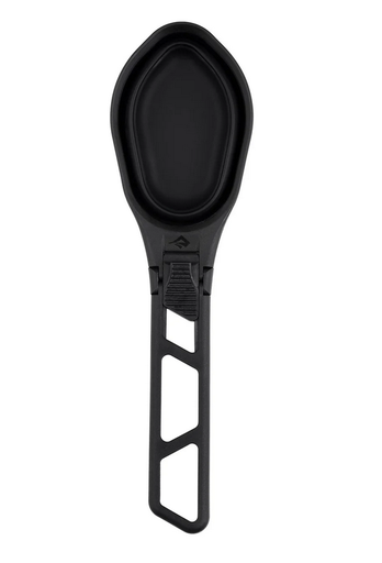 [ACK022031-040102] Camp Kitchen Folding Serving Spoon   Grey