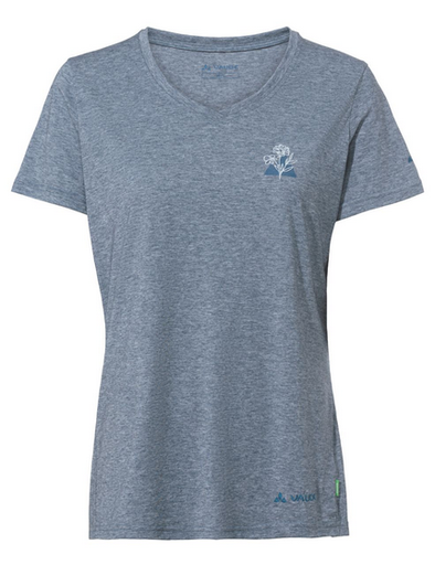 Women's Skomer Print T-Shirt III Dark Sea