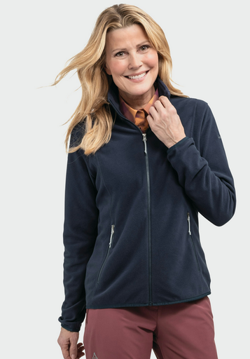 Fleece Jacket Style Ash Dames Botanical Sky