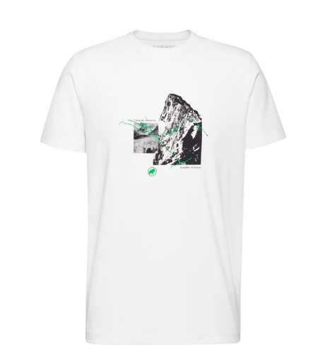Mountain T-Shirt Men 4208m White