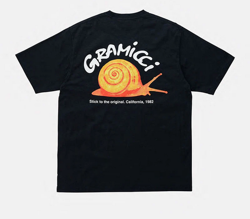 Snail Tee Vintage Black