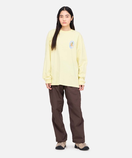 Thumbprint L/S Tee Lemon