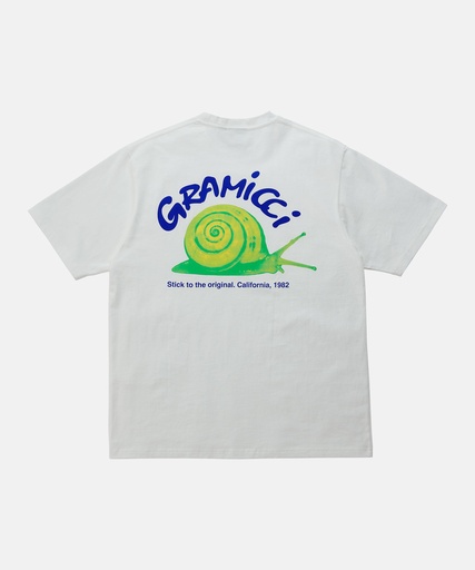 Snail Tee White
