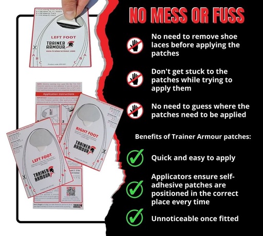 [TRAR02 BTH-W] Big Toe Hole Preventer White