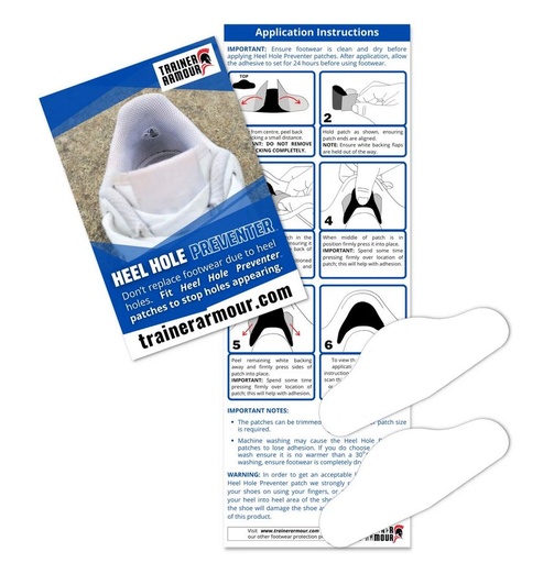 [TRAR04 HH-W] Heel Hole Preventer White