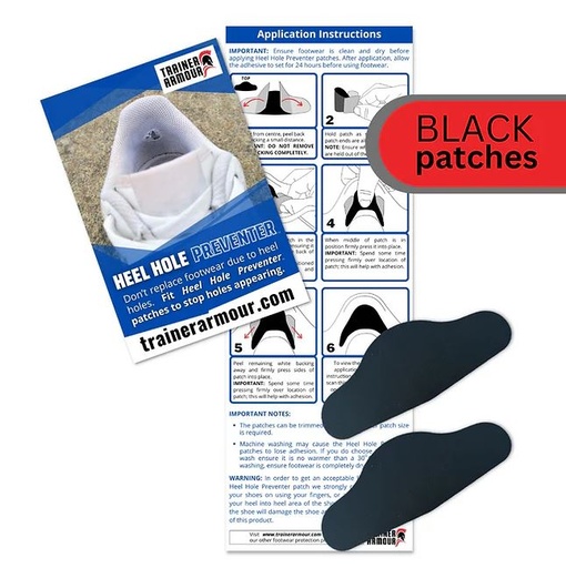 [TRAR03 HH-B] Heel Hole Preventer Black