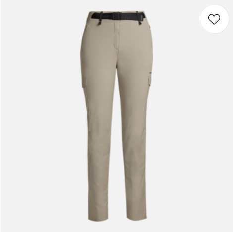 Women's Trousers Onega Plaza Taupe