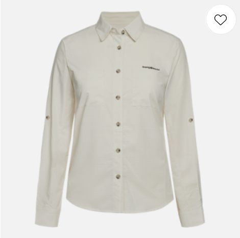 Women's Shirt Ardonnes DF White Onyx