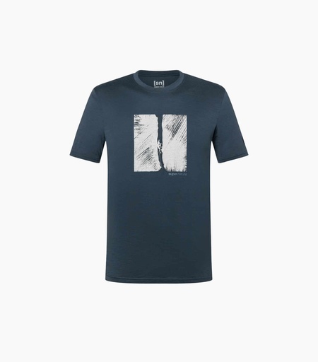 Men's Crevice Tee Blueberry/Feather Grey/Flint Stone