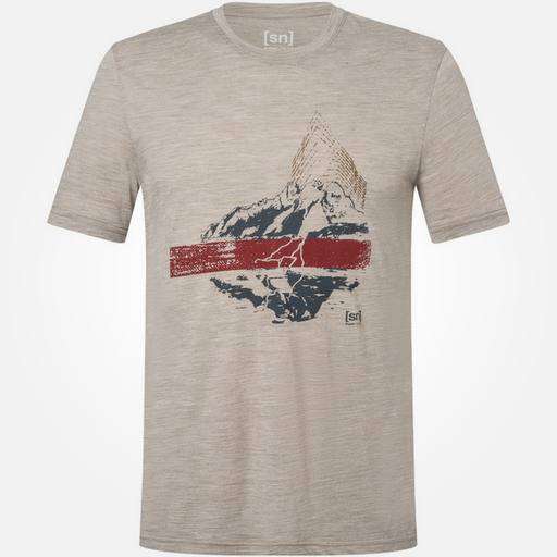 Men's Energy Tee Vintage Khaki Melange/Various