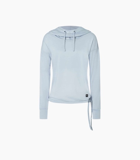 Women's Funnel Hoodie Heather Blue