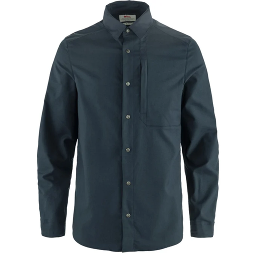 Keb Trekking Shirt LS M Dark Navy/Dark Navy