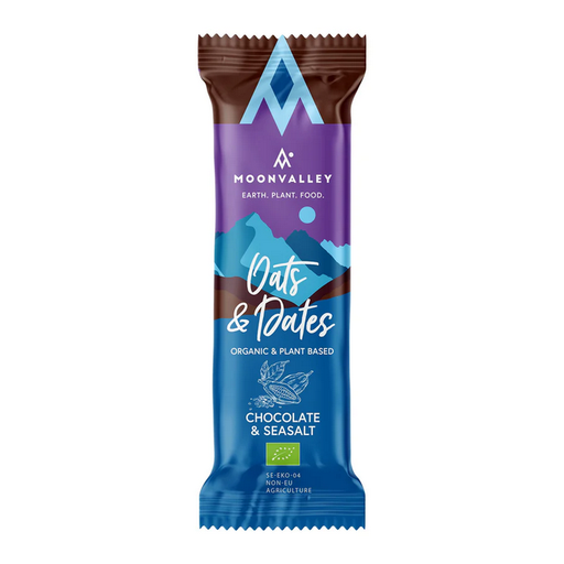 [10000002] Oats & Dates Bar - Chocolate & Seasalt - Energiereep