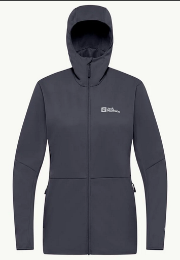 Feldberg Hoody Dames Graphite