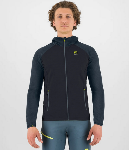 Men's Ambrizzola Full-Zip Hoodie Vulcan/Dark Slate