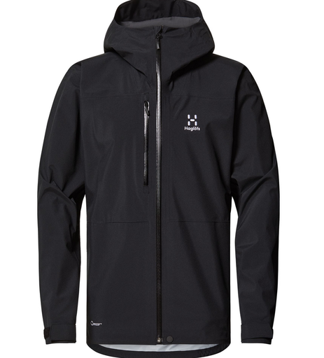 Front Proof Jacket Men True Black