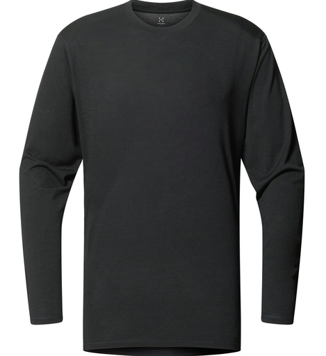 Kaise Wool LS Tee Men True Black