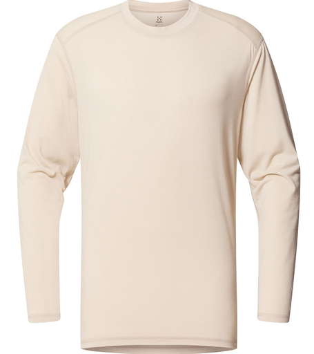 Kaise Wool LS Tee Men Chalk Beige