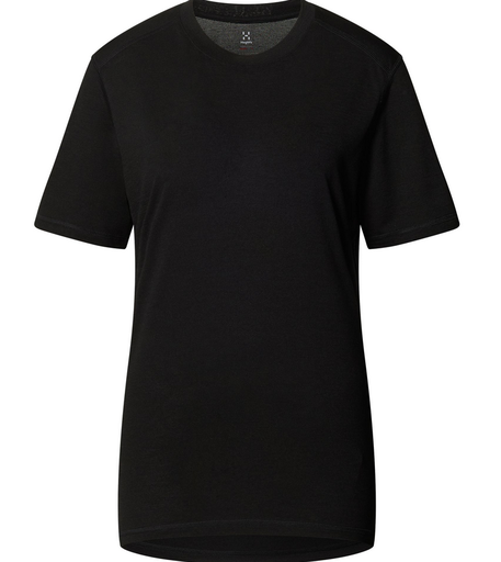 Kaise Wool Tee Women True Black
