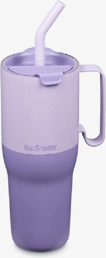 [1010993] Geisoleerde Beker met Flip-rietjes -deksel, 1065ml/36oz 