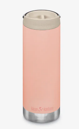[1011150] Isolatiefles TKWide 473ml/16oz met koffiedop Peach Parfait