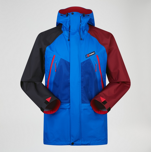 [4A002038LM8] U Storm 25 Jkt - Turkish Sea/Syrah/Jet Black - L