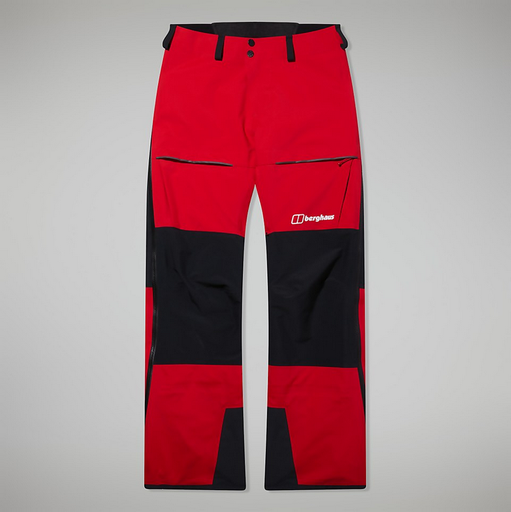 [4A001211HQ5] W MTN Guide GTX Pro Pant - Goji Berry/Jet Black - 12