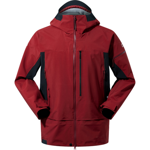 [4A001398HR9] M MTN Arete Descend GTX Jkt - Syrah/Jet Black - M Syrah/Jet Black